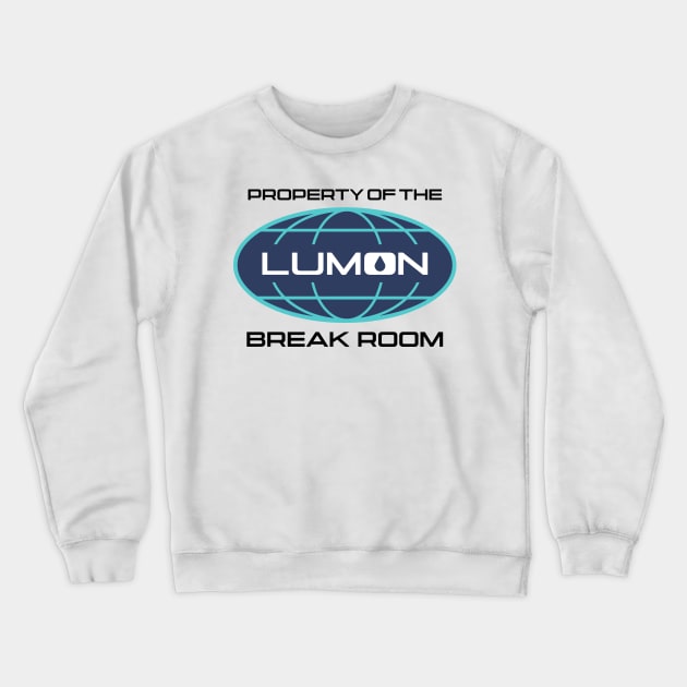 Lumon Break Room mug Crewneck Sweatshirt by harebrained